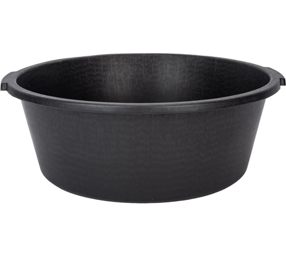 Изображение товара Емкость Тара.ру 20 л, строительная, круглая, без крышки, цв. чёрный 26235