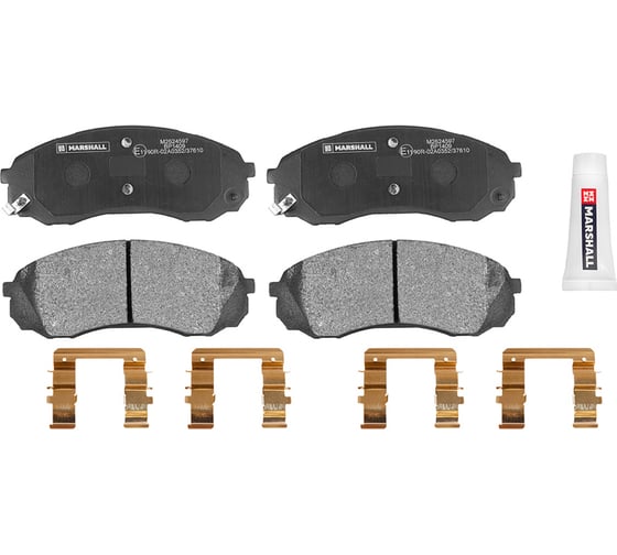 Изображение товара Тормозные колодки дисковые передние Hyundai H-1 II 08-, Kia Carnival II 06-, Haval H9 14- MARSHALL M2624597