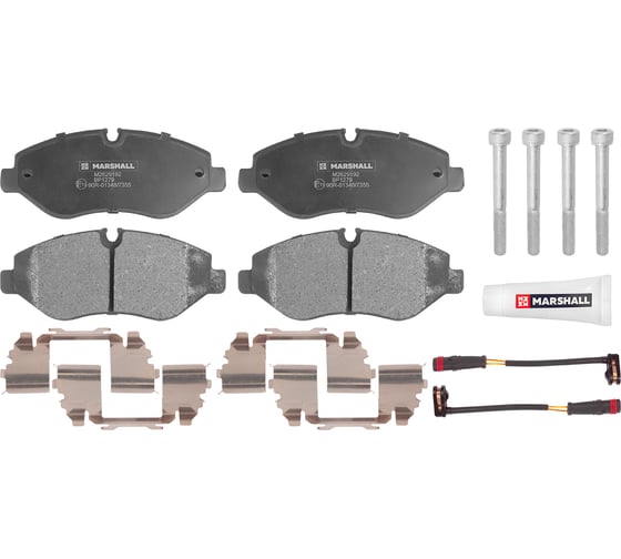 Изображение товара Тормозные колодки дисковые передние MB Sprinter II 906 06- / Viano 03- /Vito II, III 03-, VW MARSHALL M2629192