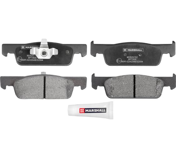 Изображение товара Тормозные колодки дисковые передние Renault Logan II 13- / Sandero II 13- / Clio IV 13- / Twingo MARSHALL M2625702