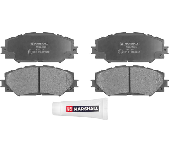 Изображение товара Тормозные колодки дисковые передние Toyota Auris I 06- / Corolla X E150, XI E180 06- / RAV4 MARSHALL M2624336
