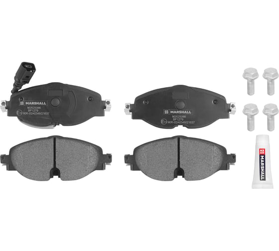 Изображение товара Тормозные колодки дисковые передние Skoda Octavia III A7, IV A8 12-, VW Passat B8 14- / MARSHALL M2625086