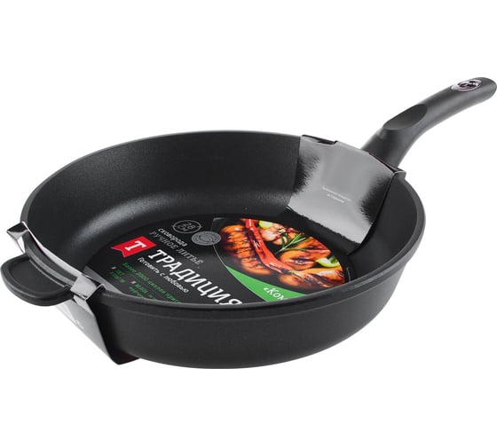 Изображение товара Сковорода Традиция готовить с любовью Комфорт антипригарное покрытие литая 28 см ТК2281
