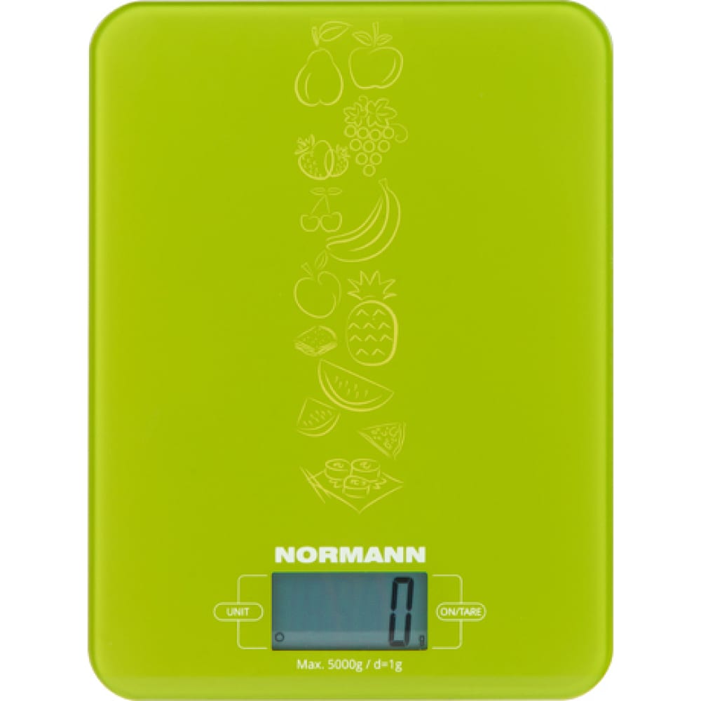 Кухонные весы NORMANN часы настольные электронные с карандашницей белая индикация 11 x 25 см от usb