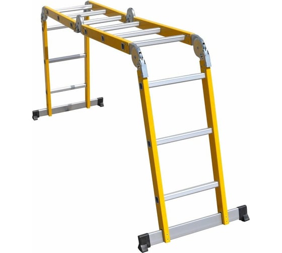 Изображение товара Фибергласовая лестница-трансформер SevenBerg 4x3 F 140443
