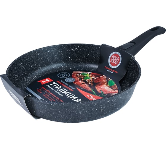 Изображение товара Сковорода Традиция готовить с любовью Престиж антипригарное покрытие литая 28 см съемная ручка ТП2285И