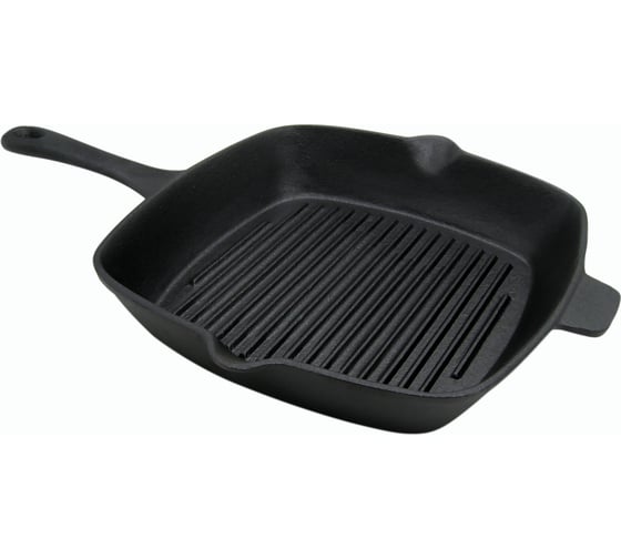 Изображение товара Сковорода-гриль MYRON COOK чугун литая ручка MC7274