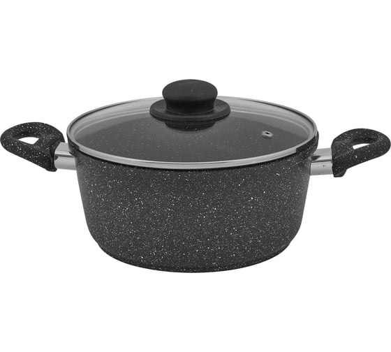 Изображение товара Кастрюля Традиция готовить с любовью Престиж антипригарное покрытие литая 3 л стеклянная крышка ТП5233И