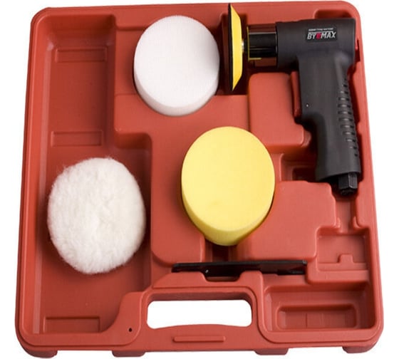 Изображение товара Пистолетная полировальная пневмошлифмашина BYEMAX BM-64-6321K