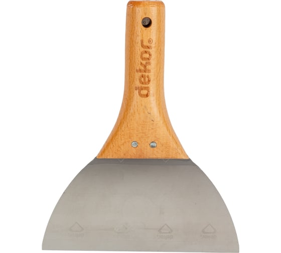 Изображение товара Шпатель для шпатлевки DEKOR HASSAN 18 см нерж. сталь DEKOR 011