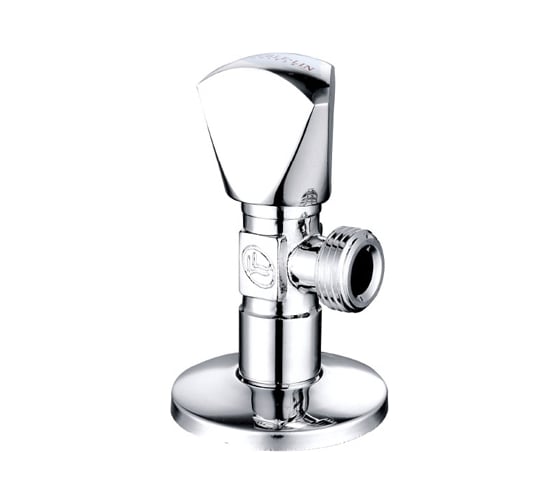 Изображение товара Угловой вентиль DOUBLE-LIN хром Ду=1/2x1/2 LL3055 (1/2x1/2)