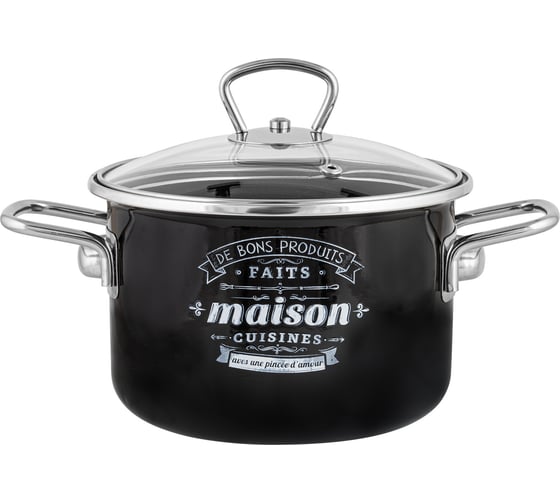 Изображение товара Цилиндрическая эмалированная кастрюля appetite Maison 2 л 1SD165S Maison