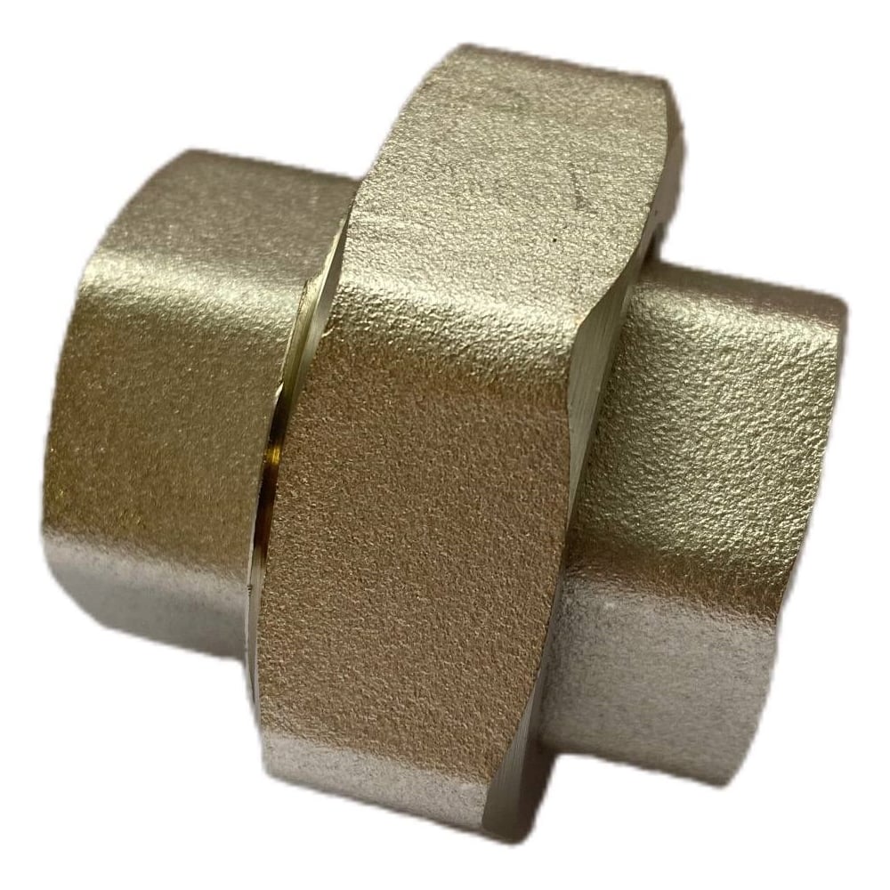 Изображение товара Сгон американка резьбовой прямой DOUBLE-LIN В/В 1 дюйм никелированная латунь