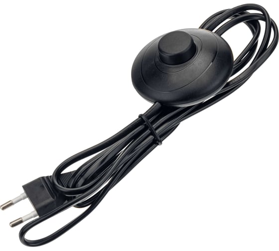 Изображение товара Кабель с ножным выключателем и евровилкой duwi 2м черный 28579 3