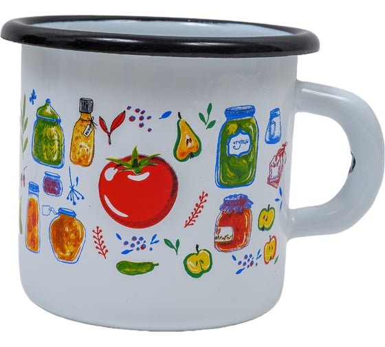 Изображение товара Эмалированная кружка appetite Marinades 0.4 л 1с2с Marinades