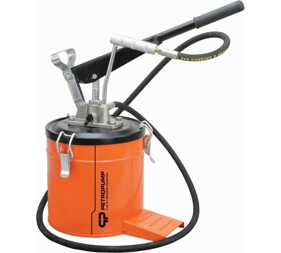 Изображение товара Ручной солидолонагнетатель Petropump с емкостью 6 кг, 275 бар PP210022