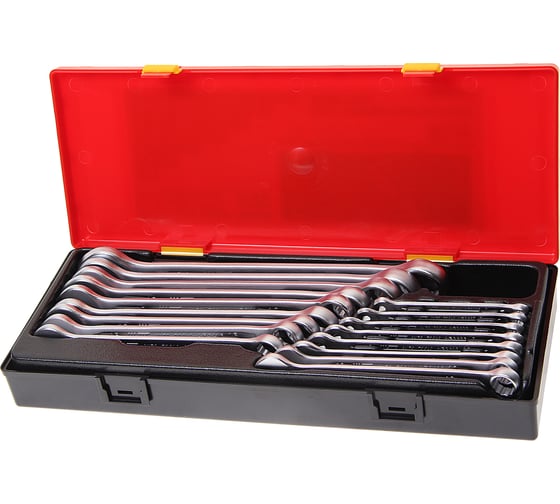 Изображение товара Набор комбинированных ключей JTC 6-24 мм, в кейсе, 17шт 1 JTC-K6174