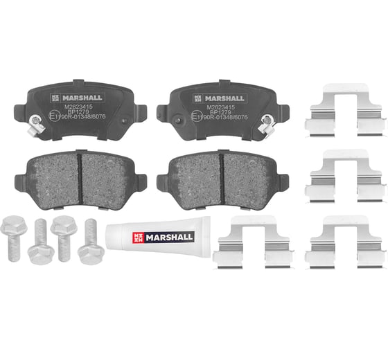 Изображение товара Тормозные колодки дисковые задние Opel Astra G, H 98-, Corsa C 00-, Meriva A, B 03-, Zafira B MARSHALL M2623415