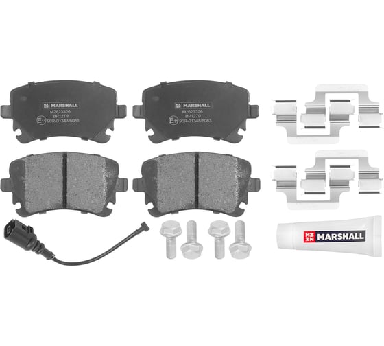 Изображение товара Тормозные колодки дисковые задние VW Transporter T5, T6 03-, Multivan T5, T6 03- MARSHALL M2623326