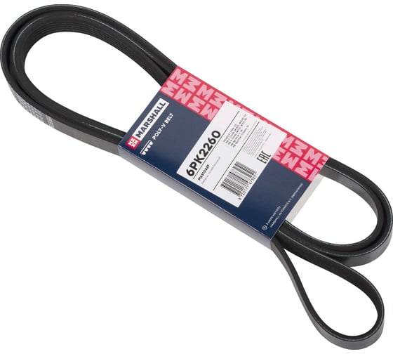 Изображение товара Ремень поликлиновой 6PK2260 MB E-Class (W210, W211) 95-, Sprinter II 06-, Sprinter Classic MARSHALL M6310337