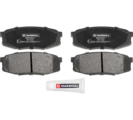 Изображение товара Тормозные колодки дисковые задние Toyota Land Cruiser 200 07-, Tundra II 06-, Lexus LX III 07- MARSHALL M2624653