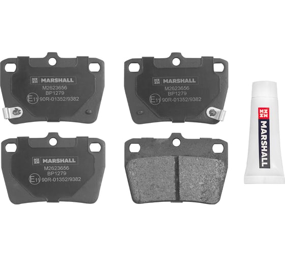 Изображение товара Тормозные колодки дисковые задние Toyota RAV4 II 00-, Chery Tiggo 05- MARSHALL M2623656