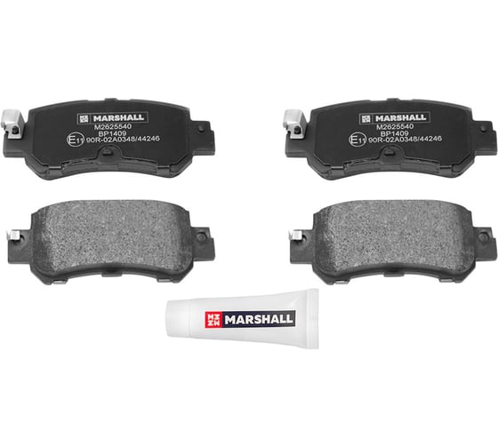 Изображение товара Тормозные колодки дисковые задние Mazda CX-3 15-, CX-5 I 11- MARSHALL M2625540