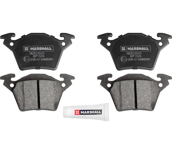 Изображение товара Тормозные колодки дисковые задние MB V-Class I W638 96-, Vito W638 96- MARSHALL M2623020