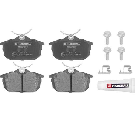 Изображение товара Тормозные колодки дисковые задние Mitsubishi Carisma 97-, Colt VI 04-, Space Star I 98-, Volvo MARSHALL M2621860