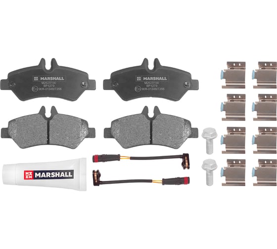 Изображение товара Тормозные колодки дисковые задние MB Sprinter II 16-, VW Crafter I 06- MARSHALL M2629190