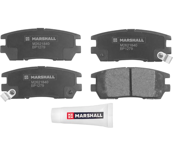 Изображение товара Тормозные колодки дисковые задние Mitsubishi Pajero I, II 89- MARSHALL M2621840