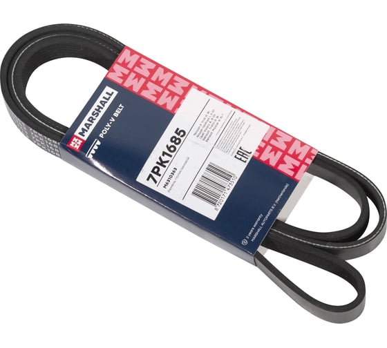 Изображение товара Ремень поликлиновой 7PK1685 Nissan X-Trail III 14-, Qashqai I, II 07-, Renault Master III MARSHALL M6310363