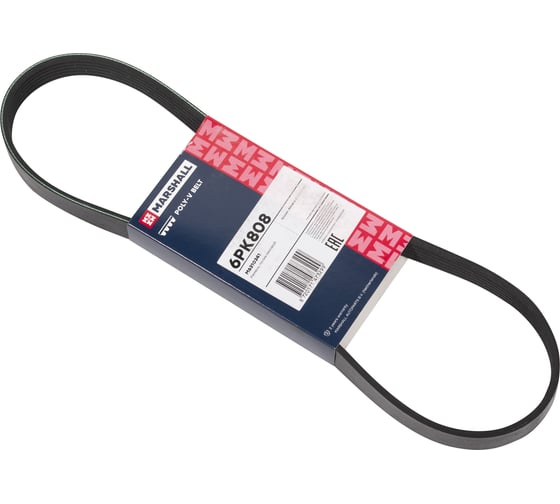 Изображение товара Ремень поликлиновой 6PK808 Nissan Almera Classic 06- MARSHALL M6310341