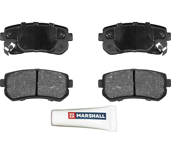 Изображение товара Тормозные колодки дисковые задние с отверстиями под пружины Hyundai Creta 16- MARSHALL M2624321