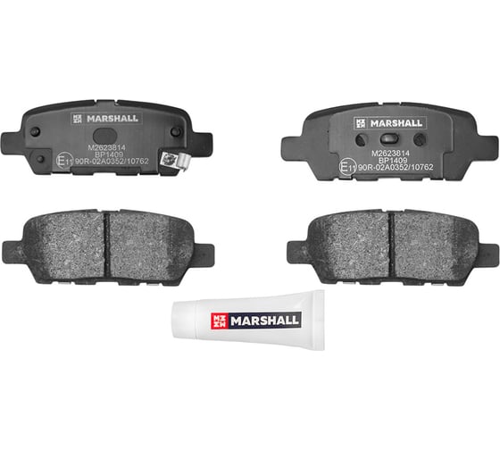 Изображение товара Тормозные колодки дисковые задние Nissan Juke I 10-, Murano I-III 03-, Qashqai I 07-, X-Trail MARSHALL M2623814