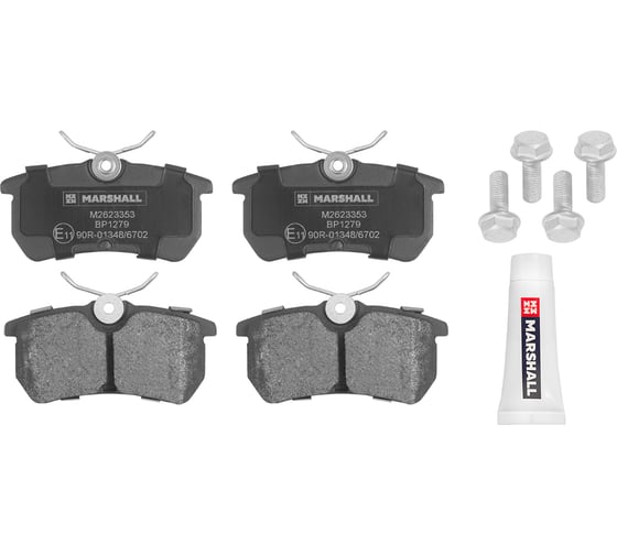 Изображение товара Тормозные колодки дисковые задние Ford Fiesta VI 09-, Focus I 98- MARSHALL M2623353