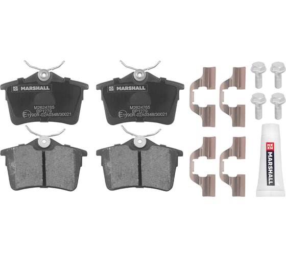 Изображение товара Тормозные колодки дисковые задние Citroen Berlingo II 08-, Peugeot Partner II 08- MARSHALL M2624765