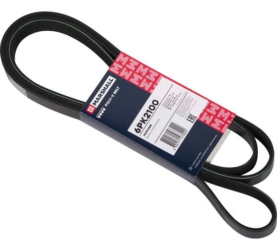 Изображение товара Ремень поликлиновой 6PK2100 Ford Focus I 98-, MB Sprinter I 95-, Vito I 97-, VW MARSHALL M6310334