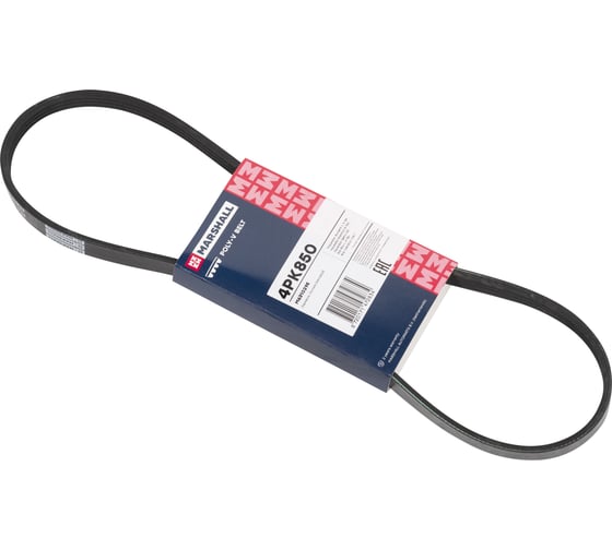 Изображение товара Ремень поликлиновой 4PK850 Hyundai Accent I, II 94-, Getz 02-, Kia Rio I, II 00-, Cerato MARSHALL M6310295
