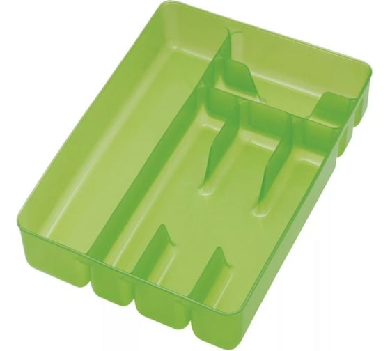 Изображение товара Лоток для столовых приборов COSMOPLAST пластик, цвет ассорти 2012