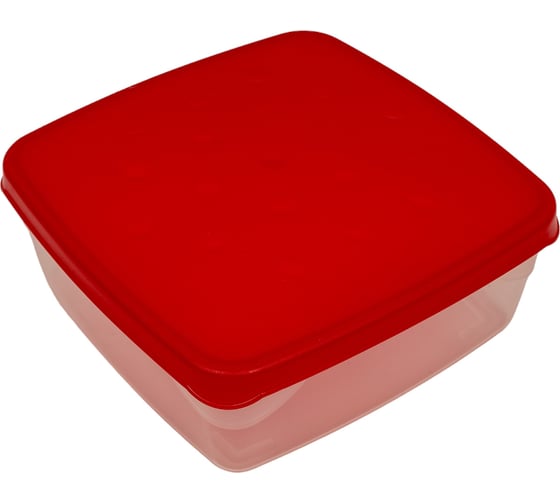 Изображение товара Контейнер для СВЧ/морозильной камеры COSMOPLAST 20x20x8 см, 2 л, пластик, цвет ассорти 2119