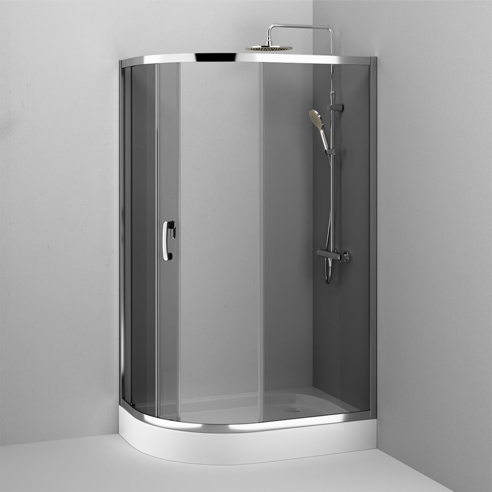 Изображение товара Душевое ограждение AM.PM Like 120x80 с тонированным стеклом