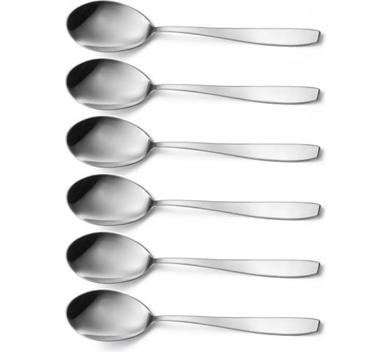 Изображение товара Кофейная ложка EME WIND, 6 шт, нержавеющая сталь 7737