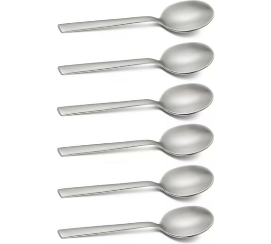 Изображение товара Чайная ложка EME FASHION TUTTO SABBIATO, 6 шт, нержавеющая сталь 7657