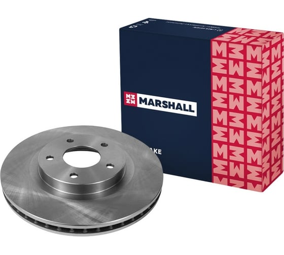 Изображение товара Тормозной диск передний Nissan Qashqai I 07- / Tiida 13- / X-Trail II 07- MARSHALL M2000422