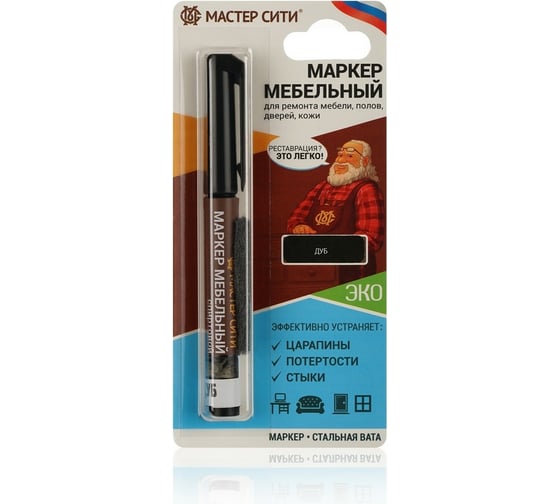 Изображение товара Маркер мебельный Мастер Сити, Дуб 2051303