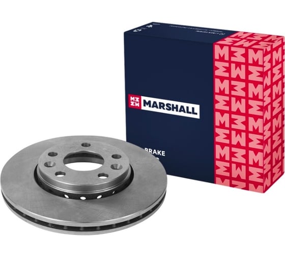 Изображение товара Тормозной диск передний Renault Duster 10- / Fluence 10- / Kaptur 16- / Megane III 08- MARSHALL M2000468