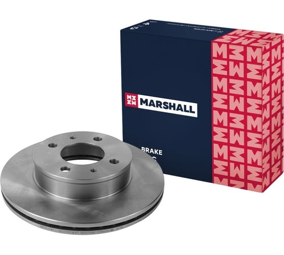 Изображение товара Тормозной диск передний Hyundai Accent II +ТаГАЗ 99- MARSHALL M2000410