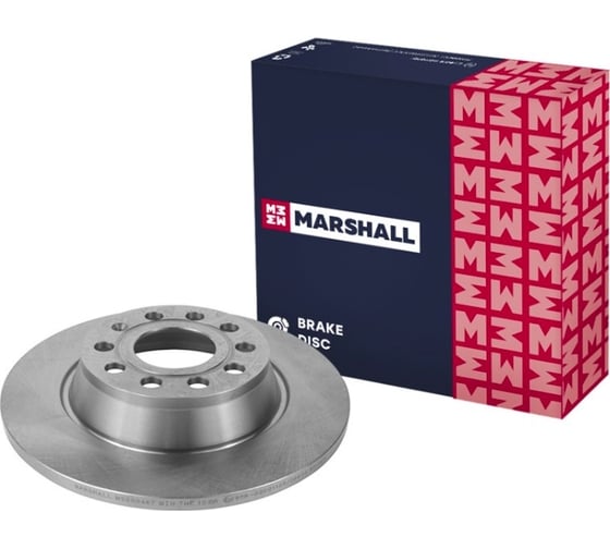 Изображение товара Тормозной диск задний Skoda Octavia II A5 05-, VW Golf V, VI 03- / Passat B6, B7 05- / MARSHALL M2000467