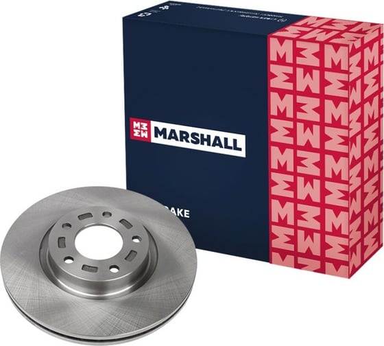 Изображение товара Тормозной диск передний Mazda 3 I BK, II BL 03- / 5 I, II 05- MARSHALL M2000584